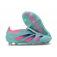 adidas Predator 24 Elite Foldover FG Niebieski Różowy