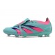 adidas Predator 24 Elite Foldover FG Niebieski Różowy