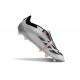 adidas Predator 24 Elite Foldover FG Srebro Czarny