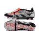 adidas Predator 24 Elite Foldover FG Czarny Srebro Czerwony