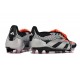 adidas Predator 24 Elite Foldover FG Czarny Srebro Czerwony