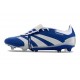 adidas Predator 24 Elite Foldover FG Niebieski Biały