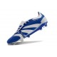 adidas Predator 24 Elite Foldover FG Niebieski Biały