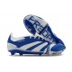 adidas Predator 24 Elite Foldover FG Niebieski Biały