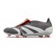 adidas Predator 24 Elite Foldover FG Czarny Biały Czerwony