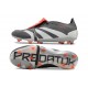 adidas Predator 24 Elite Foldover FG Czarny Biały Czerwony