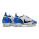 Korki Nike Mercurial Vapor 14 Elite FG Biały Niebieski Czarny 