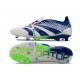 adidas Predator 24 Elite Foldover FG Biały Niebieski Zielony