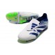 adidas Predator 24 Elite Foldover FG Biały Niebieski Zielony