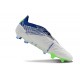 adidas Predator 24 Elite Foldover FG Biały Niebieski Zielony