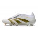 adidas Predator 24 Elite Foldover FG Biały Złoty