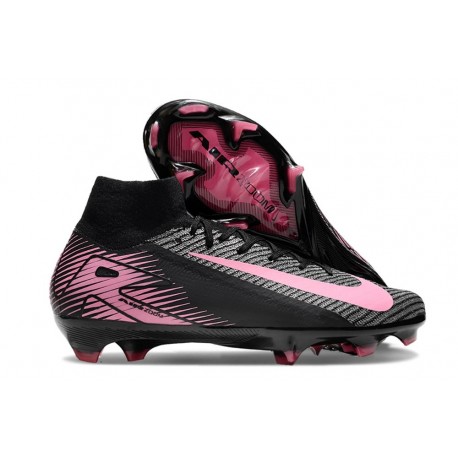 Nike Zoom Mercurial Superfly 10 Elite FG Czarny Różowy