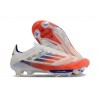 Buty Piłkarskie adidas F50 + Elite FG Biały Czerwony Niebieski