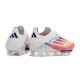 Buty Piłkarskie adidas F50 + Elite FG Biały Czerwony Niebieski