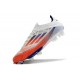 Buty Piłkarskie adidas F50 + Elite FG Biały Czerwony Niebieski