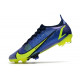 Nike Mercurial Vapor 14 Elite FG Recharge - Szafir Volt Niebieskie