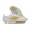 Buty Piłkarskie adidas F50 + Elite FG Biały Złoto