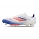 Buty Piłkarskie adidas F50 + Elite FG Biały Niebieski Czerwony