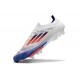 Buty Piłkarskie adidas F50 + Elite FG Biały Niebieski Czerwony