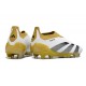 adidas Predator Elite Laceless FG Biały Złoto 