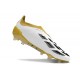 adidas Predator Elite Laceless FG Biały Złoto 