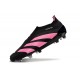 adidas Predator Elite Laceless FG Czarny Różowy