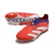 adidas Predator Elite Laceless FG Czerwony Biały 