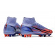 Buty Nike Mercurial Superfly 8 Elite AG Mbappe Fioletowy Srebrny metalik