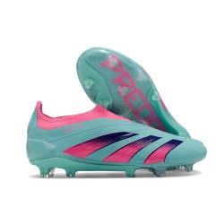 adidas Predator Elite Laceless FG Czarny Różowy