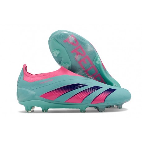 adidas Predator Elite Laceless FG Czarny Różowy