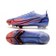 Korki Nike Mercurial Vapor 14 Elite FG Mbappe Fioletowy Srebrny metalik