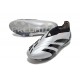 adidas Predator Elite Laceless FG Srebro Czarny