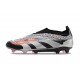 adidas Predator Elite Laceless FG Czarny Srebro Czerwony
