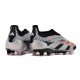 adidas Predator Elite Laceless FG Czarny Srebro Czerwony