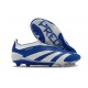 adidas Predator Elite Laceless FG Niebieski Biały
