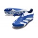 adidas Predator Elite Laceless FG Niebieski Biały