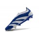 adidas Predator Elite Laceless FG Niebieski Biały