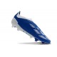 adidas Predator Elite Laceless FG Niebieski Biały