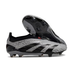 adidas Predator Elite Laceless FG Czarny Szary