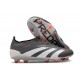 adidas Predator Elite Laceless FG Czarny Biały 