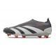 adidas Predator Elite Laceless FG Czarny Biały 