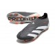 adidas Predator Elite Laceless FG Czarny Biały 