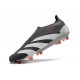adidas Predator Elite Laceless FG Czarny Biały 