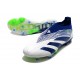 adidas Predator Elite Laceless FG Biały Niebieski Zielony