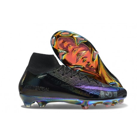 Nike Zoom Mercurial Superfly 10 Elite FG Czarny Fioletowy