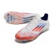 Buty piłkarskie adidas F50 Elite FG Biały Czerwony Niebieski