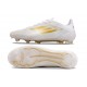 Buty piłkarskie adidas F50 Elite FG Biały Złoto