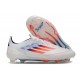 Buty piłkarskie adidas F50 Elite FG Biały Czerwony Niebieski