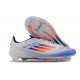 Buty piłkarskie adidas F50 Elite FG Biały Czerwony Niebieski