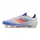 Buty piłkarskie adidas F50 Elite FG Biały Czerwony Niebieski